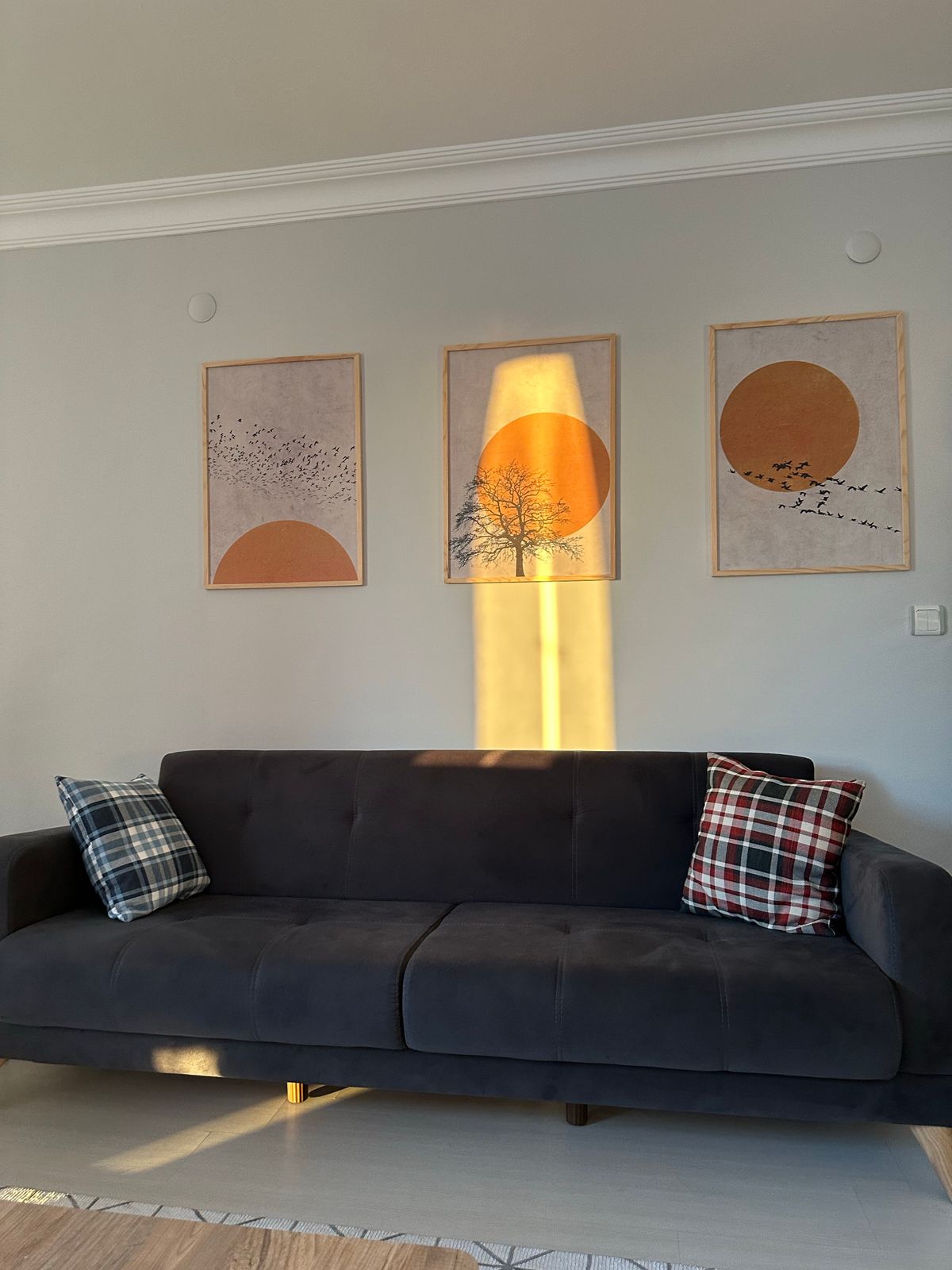 Circuitposter in een modern interieur
